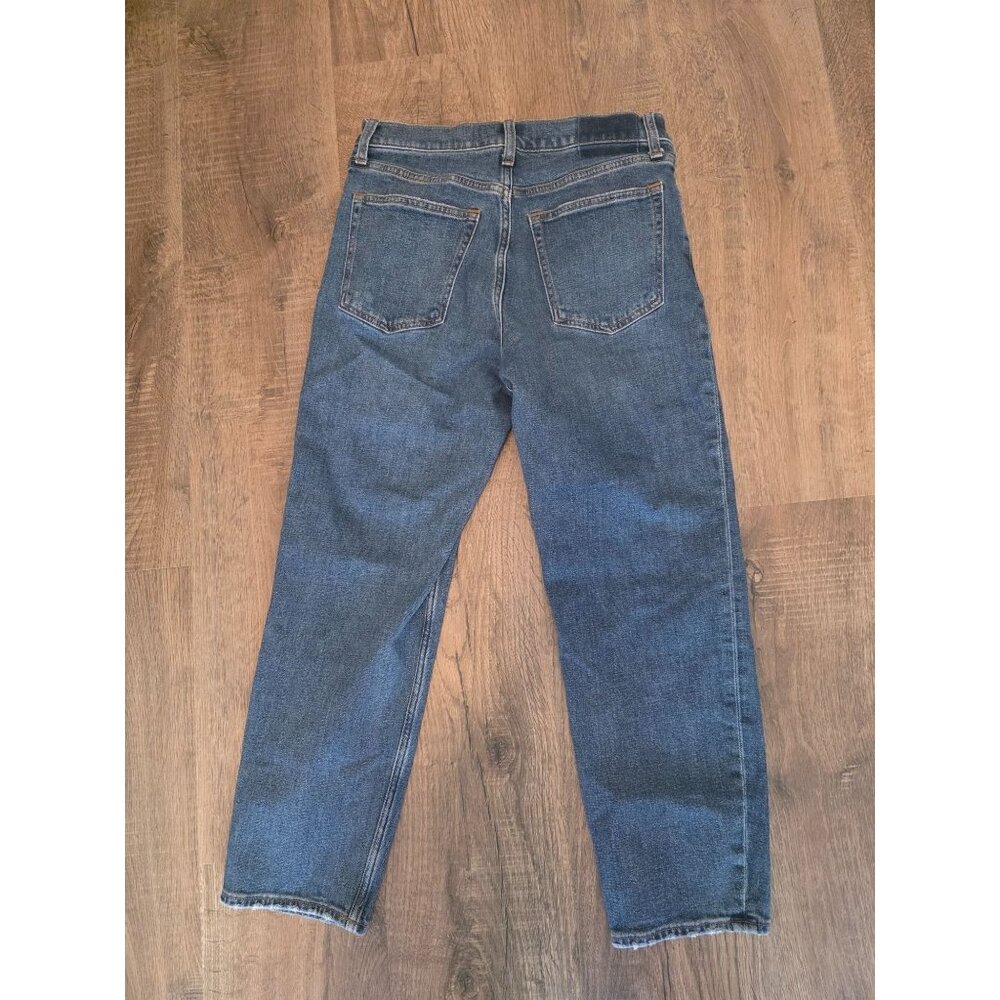 Abercrombie & Fitch The Mom High Rise Ankle Jeans Size 6 Short GUC - Picture 10 of 11